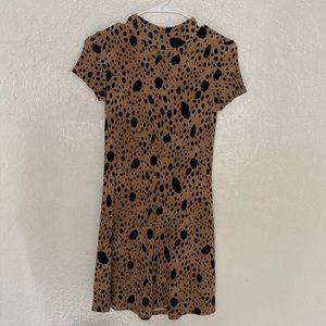 Leopard print dress, extra small, great condition!